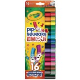 Crayola® Pip-Squeaks Emoji Stamp Markers (Pack of 16)