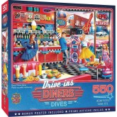 Masterpieces® Good Times Diner, 550-Piece Puzzle