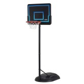 Lifetime Adjustable Height 5.5’H to 7.5’H Portable Youth Basketball Hoop System