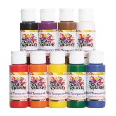 Color Splash!® Tempera Paint Assortment, 2-oz. (Set of 9)