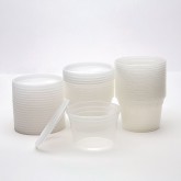 Craft Storage Containers with Lids, 16oz. (Pack of 24)