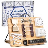 Wooden Fidget Memory Board for Adults