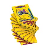 Color Splash! Crayons, Standard Size, Box of 8 Colors (Pack of 12)