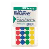 Multicolor Dot Stickers, 3/4