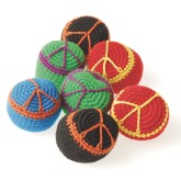 Peace Sign Kick Ball Sack (Pack of 12)