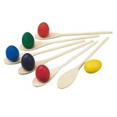 Spectrum™ Eggs and Spoons (Pack of 6)