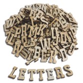 Wood Craft Letters (Pack of 300)