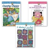 Creative Haven® Country Calm Coloring Books (Set of 3)