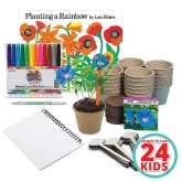 Creative Reads™ Book & Activity Kit For 24 Students - Planting a Rainbow 