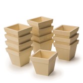 Preassembled Wood Planters (Pack of 12)