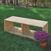 Wood Designs® Outdoor Bench with Storage