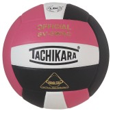 Tachikara® SV-5WSC Volleyball, Pink/White/Black