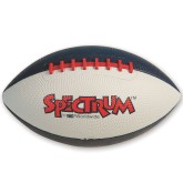 Spectrum™ Rubber Red, White, and Blue Football
