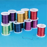 Metallic Colored Craft Wire (Pack of 12)