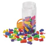 Transportation Counters Early Math Manipulative (Set of 72)