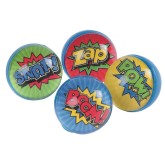 Superhero Bounce Balls (Pack of 12)