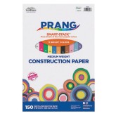 Prang® Smart-Stack® Groundwood Construction Paper, 12