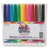 Color Splash!® Broad Line Markers (Pack of 12)