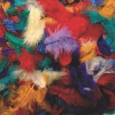 Color Splash!® Mini Fluff Feather Assortment