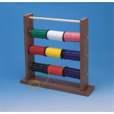 Color Splash!® Lacing and Rack Assortment, with 9 Assorted Color 100-Yd Spools