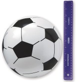 Inflatable Soccer Ball Beach Balls (Pack of 12)