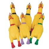 Vinyl Chickens (Set of 6)