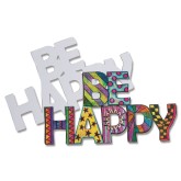 Color-Me™ Be Happy Magnets (Pack of 12)