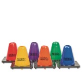  Spectrum™ Heavy Duty Poly Cones, 6