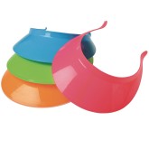 Brightly Colored Plastic Sun Visors (Pack of 12)