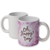 Color-Me™ Glazed Ceramic Mug (Pack of 12)