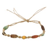 Natural Cord Necklace and Bracelet Craft Kit