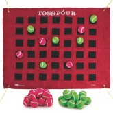 Toss Four Game Target and Balls