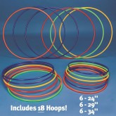 Spectrum™ Economy Hoop Pack (Pack of 18)