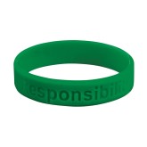 Responsibility Silicone Bracelet (Pack of 24)