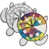 Velvet Art 3-D Turtle (Pack of 24)