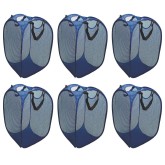 S&S Worldwide® Blue Pop Up Storage Bins (Set of 6)