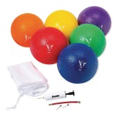 Franklin® Sports 7” Inflatable Vinyl Dodgeballs (Set of 6)
