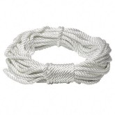 Nylon Rope, 3/8” x 100 ft., White