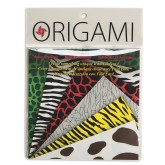 Animal Print Patterned Origami Paper (Pack of 24)