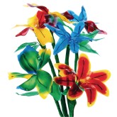 Flexible Fun Flowers Craft Kit (Pack of 24)