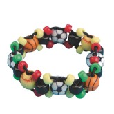 Sports Bead Bracelet Craft Kit (Pack of 12)