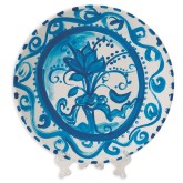 Vintage Ceramic Bisque Plate Designs Craft Kit (Pack of 12)