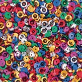 Multicolor Cup Sequins