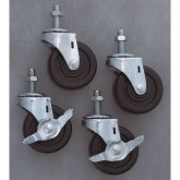 Casters for Kraft Paper Rack
