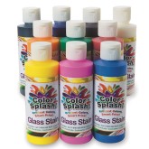 Color Splash!® Glass Stain Assortment, 8 oz. (Pack of 10)