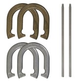 Recreational Steel Horseshoe Set
