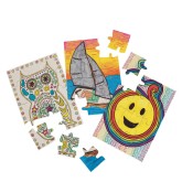 Color-Me™ Blank Puzzles (Pack of 24)