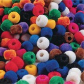 Color Splash!® Pony Bead Assortment, Fuzzy
