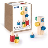 Screw Block Wooden Manipulative