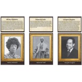 Influential Black Americans Bulletin Board Accents (Set of 48)